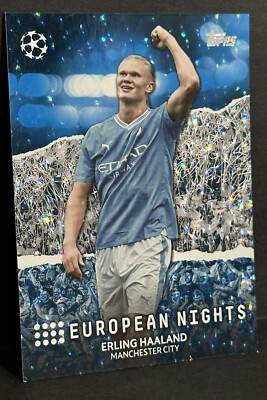 Carte Topps Total Football 24/25 Erling Haaland White Ice #96/99