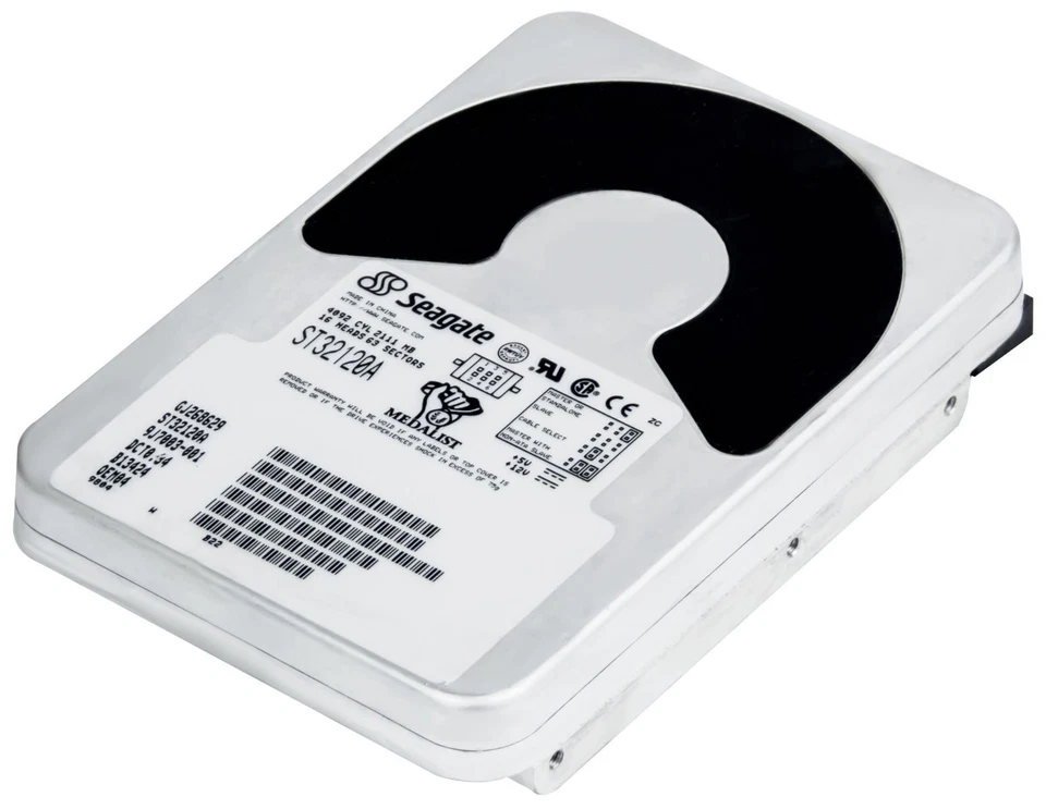 Hard Drive Seagate Medalist 2.1GB 4200U/Min 128KB Ide Ata ST32120A 3.5'' Inch - Image 2 of 3