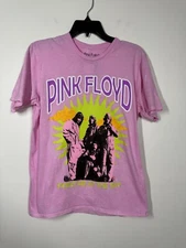 Pink Floyd Philcos Point Me At The Sky Mineral Wash T-Shirt Pink Cotton Rock Med
