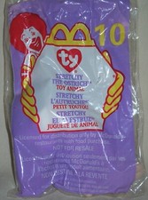 McDonald Ty Stretchy The Ostrich, 1999 Teenie Beenie Toy, 10 New In Package