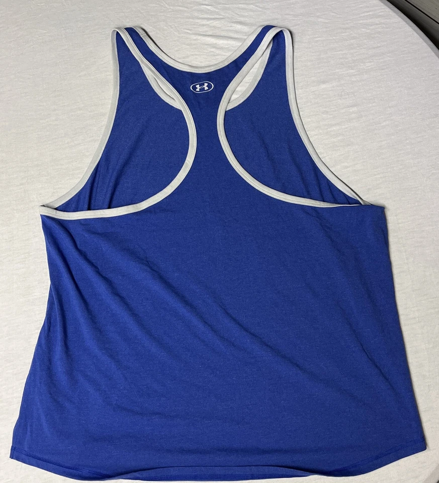 Camiseta sin mangas Under Armour Project Rock Iron Athletics para hombre talla 2XL camiseta muscular Foto 4 de 4