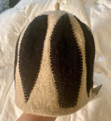 Firenze Angiolo Frasconi Women's Wool Bucket Hat Winter NWT S/M Art To Wear