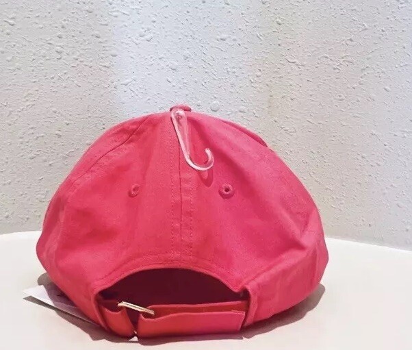 Michael Kors Signature Logo Cotton Pink Baseball Hat NWT $68  display picture 1
