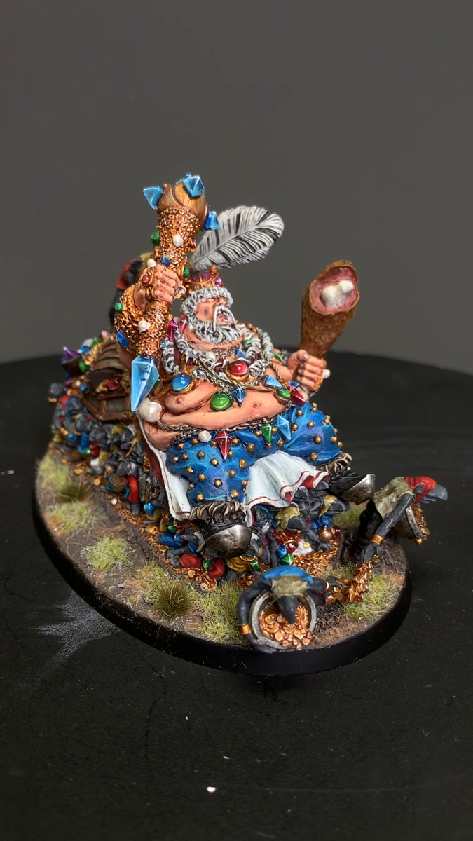 Ogre Kingdoms Overtyrant Greasus Goldtooth Warhammer presale