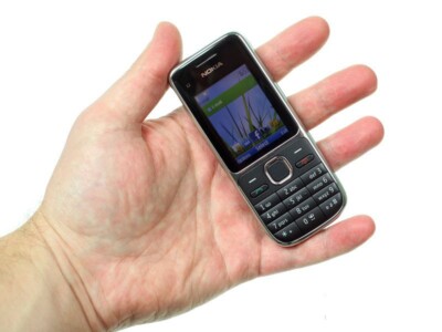 10 Pezzi Nokia C2-01 Cellulari Bar Black Gold - Sbloccati, Tastiera Ebraico/Inglese - Ricondizionati