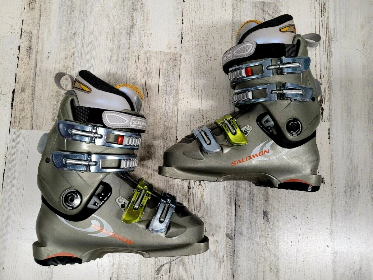 Salomon Evolution 8.0 Downhill Ski Boots Women&#039;s Size 7 (24.5) | eBay