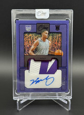 Keegan Murray 💥🏀 PRIME ROOKIE JERSEY AUTO PURPLE /35! 2022-23 Panini One & One