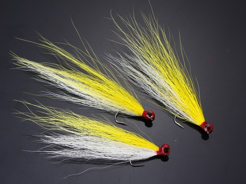 Esca Minnow mosca acqua salata mosche esche da pesca ganci 40 pz - Foto 5 di 11