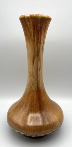 Royal Haeger Brown Drip Glaze Ewer Pitcher Jug Vase With Handle 12" MCM Vintage - Picture 3 of 9