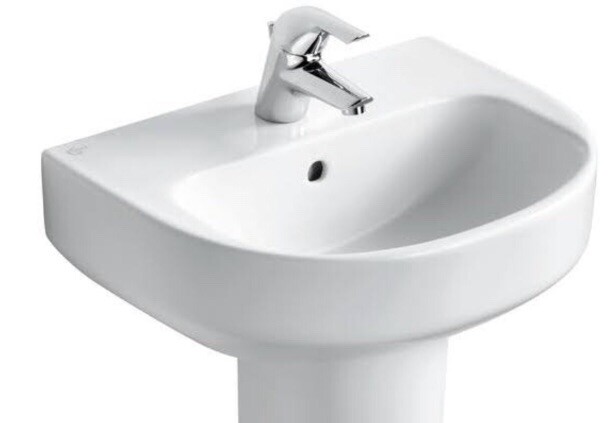 Ideal Standard Playa J4674 1 Tap Hole Semi Countertop Basin 550mm