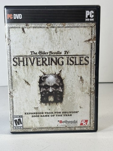 Elder Scrolls IV: Shivering Isles (PC DVD, 2007) Expansion Pack ...