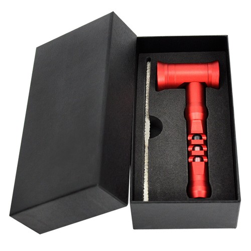 Metal Pipe Smoke Glass Pipes Zinc Alloy Tobacco Dry Herb Smoking Pipes Durable - Picture 8 of 10