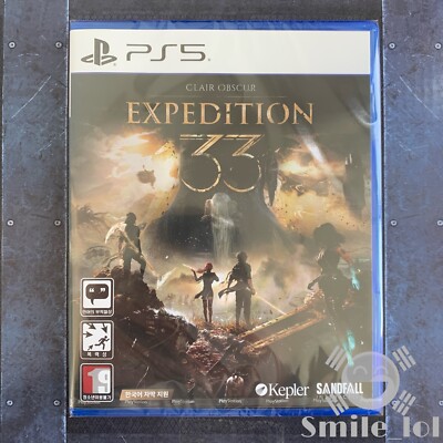 PS5 Clair Obscur Expedition 33 [Korean Version] English + Multi