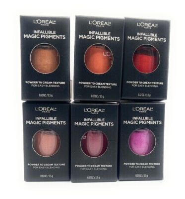 Loreal Infallible Magic Lip Pigments Powder to Cream Lip Color - Choose Shade