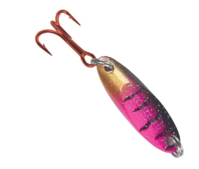 Acme Rattlemaster 1/8 oz - Glow Atomic Perch - Rattle Master Kastmaster