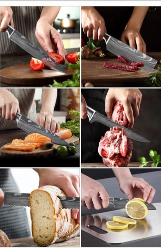 Kitchen Knife Set 3PCS High Carbon Stainless Steel Professional Chef Knife Set - Picture 15 of 22