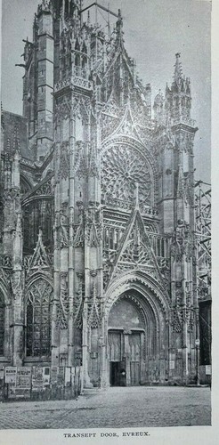 1895 France French Cathedrals Quimper Tours Le Mans Amiens Rouen illustrated - Picture 4 of 6