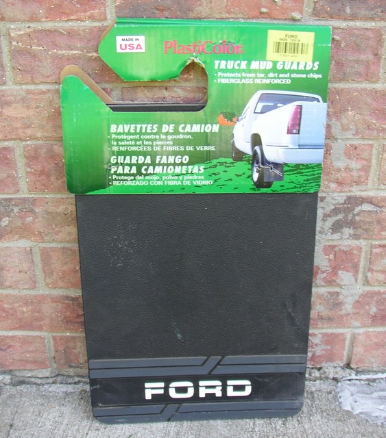Plasticolor Usa Ford Truck Splash Guards Mud Flaps Rubber Fiberglass 12 X 18