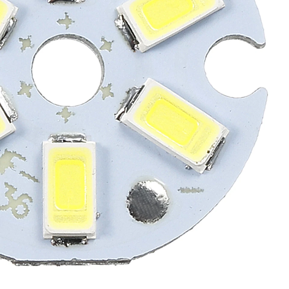 5Stk LED Emitting Diode Highlight Lamp Panel LED Platine 3W 5730 6500K Reinweiß - Bild 3 von 4