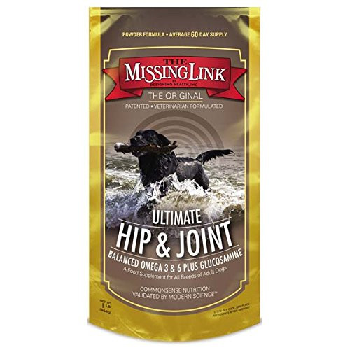 Missing Link Ultimate Hip, Joint & Coat Dog Supplement 1-Pound