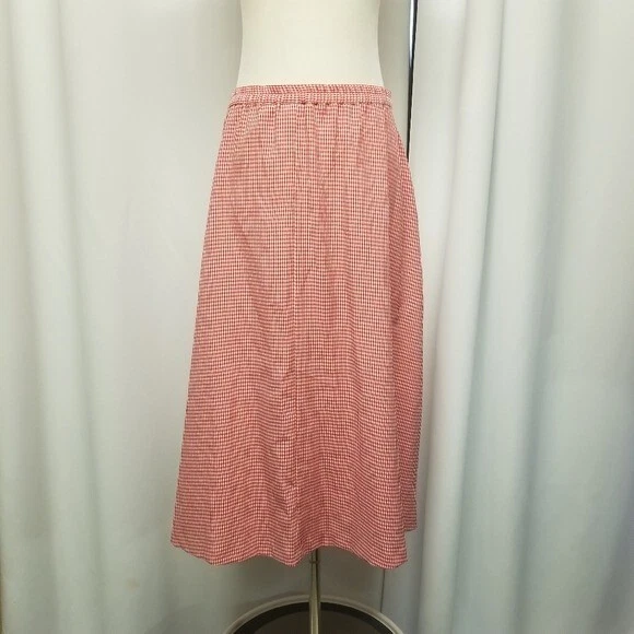 Gingham 90s cheap skirt