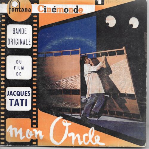 Franck Barcellini & Alain Romans Mon Oncle (Film Jacques Tati) French 45 7" EP - Afbeelding 1 van 1