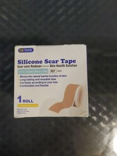 OK Tape Scar Care Reducer Silicone Tape 1.5"x 3.3 Yds Exp 03/2026 L18