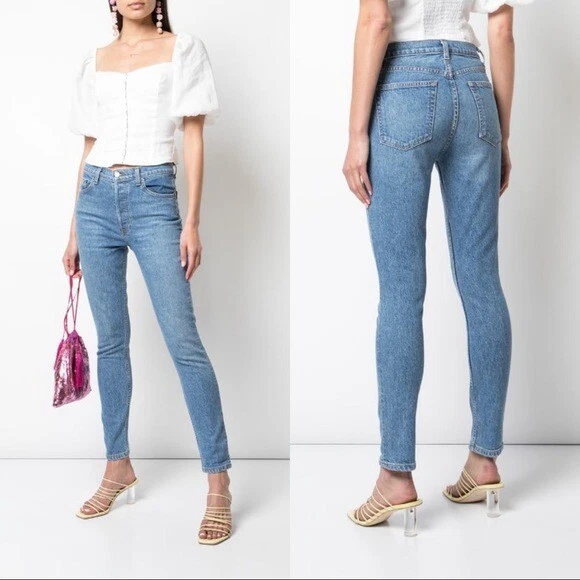 Reformation serena high skinny jean 2025