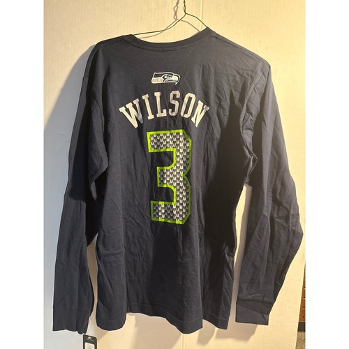 NFL Seattle Seahawks Russell Wilson #3 Neu mit Etikett Langarm T-Shirt Damen XL 18/20 - Bild 4 von 5