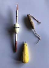 Vintage Fishing Bobbers + Fly Fishing Rubber Line Holder