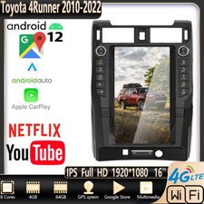 16" Tesla Car Stereo Radio For Toyota 4runner 2010-2022 Wifi Carplay Head Unit