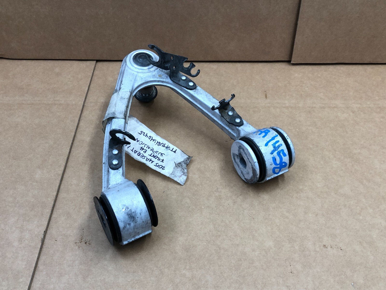 13 14 Maserati Granturismo M145 Front Right Pass Upper Control Arm RWD 1458 OEM