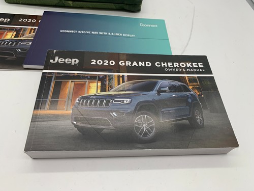 2020 Jeep Grand Cherokee Owners Manual Set with Case OEM R01B34002 - Picture 4 of 14