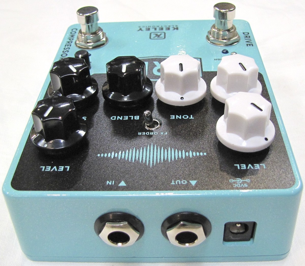 Used Keeley Aria Compressor Drive Guitar Effects Pedal