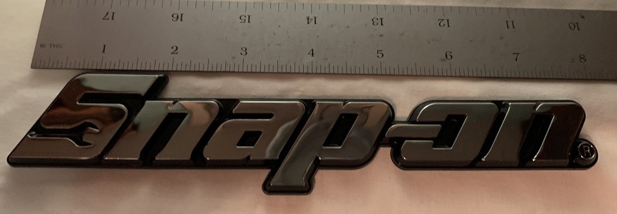SNAP ON TOOLS TOOL BOX EMBLEM REPLACEMENT 8