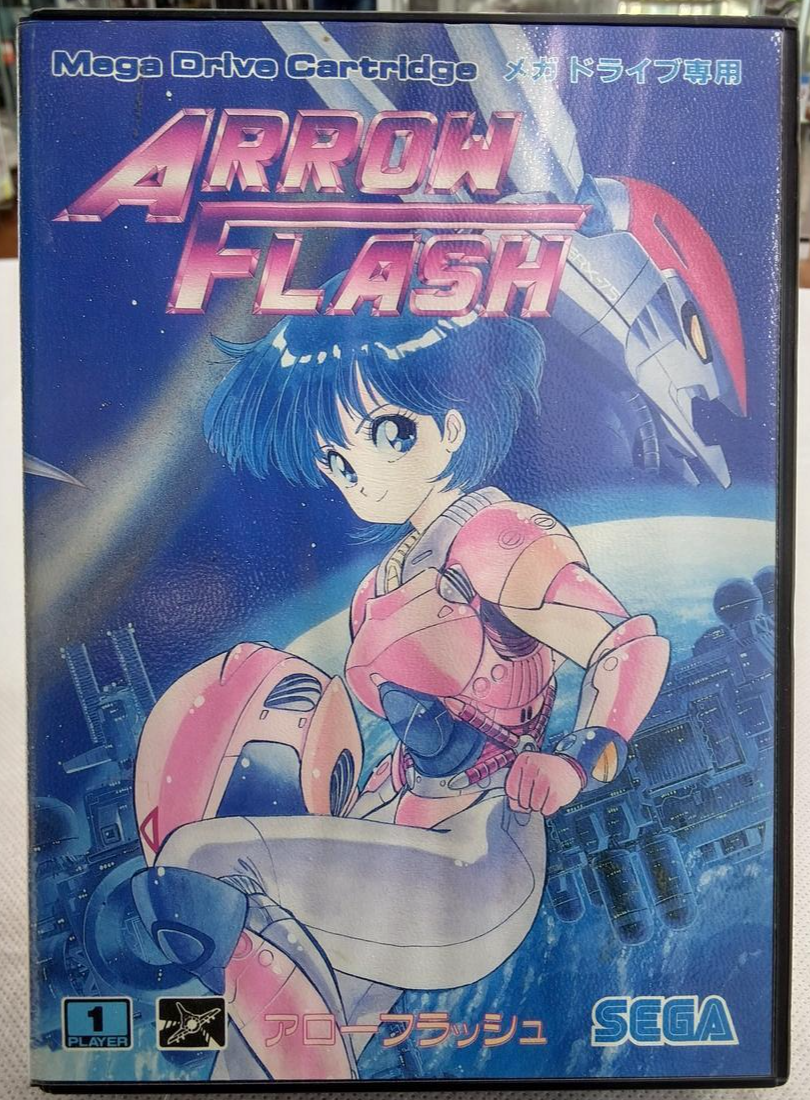 SEGA Mega Drive Genesis Game Arrow Flash G-4039 Japan Version