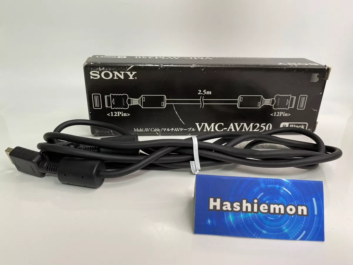 SONY Cable Vmc-Avm250 For Av Multi-Terminal PS2 Software Japan