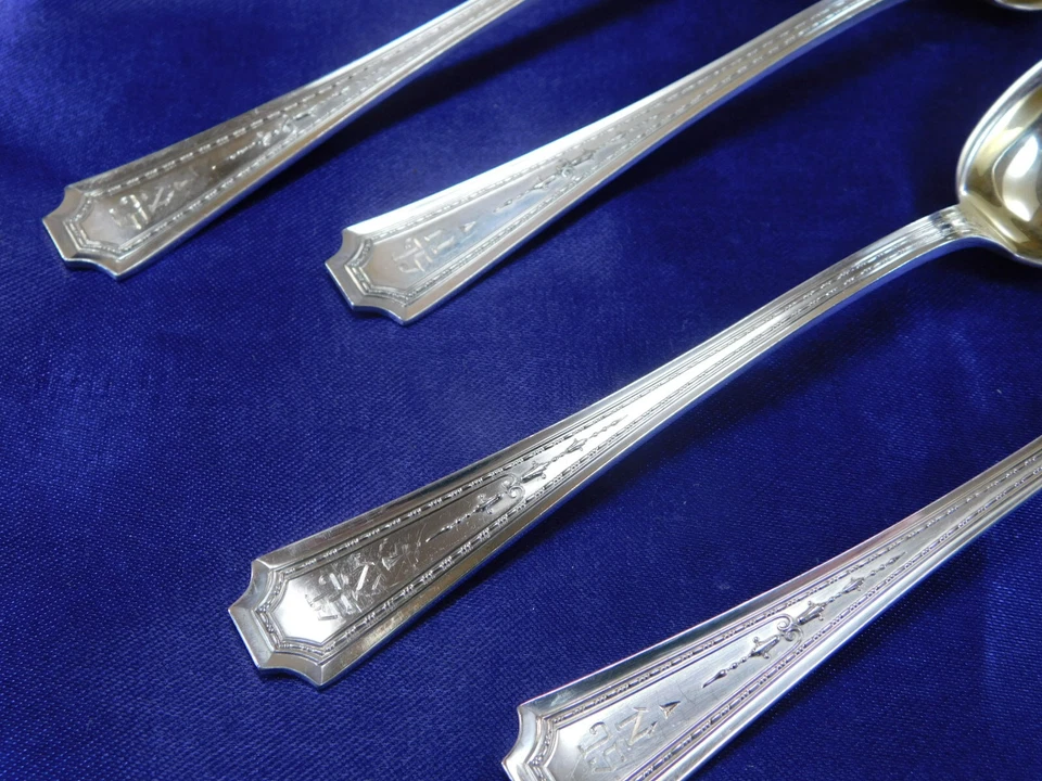 CUCHARA CÍTRICA PLATA ESTERLINA DURGIN COLFAX - EXCELENTE ESTADO MGW Foto 2 de 4