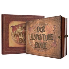 180Pages Our Adventure Book Scrapbook Photo Album Christmas Valentine Gift Retro