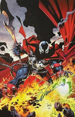 GREG CAPULLO rare SPAWN 300 art print 11x17 SIGNED limited LAST TWO