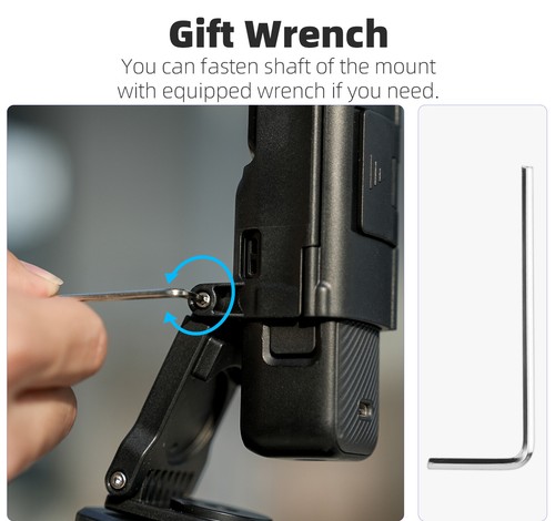 Magnetische Wandhalterung Clip Ständer für DJI Osmo Pocket 3 Sport Kamera Zubehör - Bild 17 von 25
