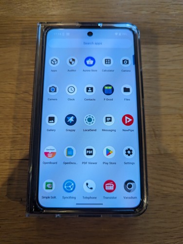 DeGoogled Google Pixel Fold Privacy Secure GrapheneOS CalyxOS 256GB Black - Afbeelding 6 van 9