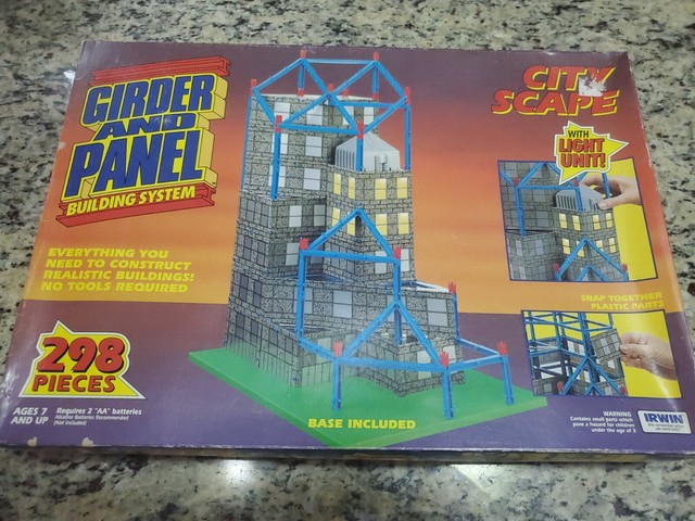 girder and panel building set for sale