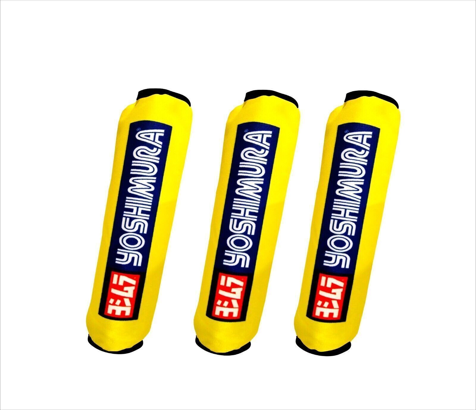 Yellow Shock Covers Suzuki LT-Z400 2003-2014, Set 3, ATV Parts