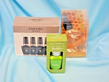 Cuccio Veneer Treatment Pack+Brush-On Builder 0.43 oz + Milk & Honey Oil 2.5 Oz