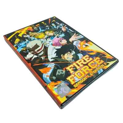 DVD Fire Force Complete Series Season 1+2 (1-48 End) Anime English Dubbed
