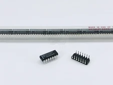 10PCS PC74HC04P 74HC04 Philips Hex Inverter IC 6-Channel NOT Gate DIP-14