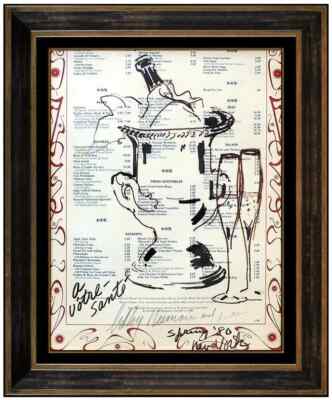 LeRoy Neiman - Champagne on Ice - Original/Signed - RARE !!