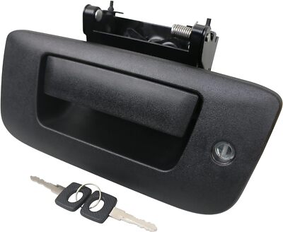 APPERFiT Locking Tailgate Handle Latch tailgate handle 2007-2014, Black 