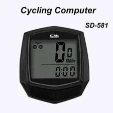 Bike Computer Wired Bicycle Odometer Speedometer Waterproof Stopwatch Cycling Ac